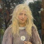 Девушка с льняными волосами, ок. 1890